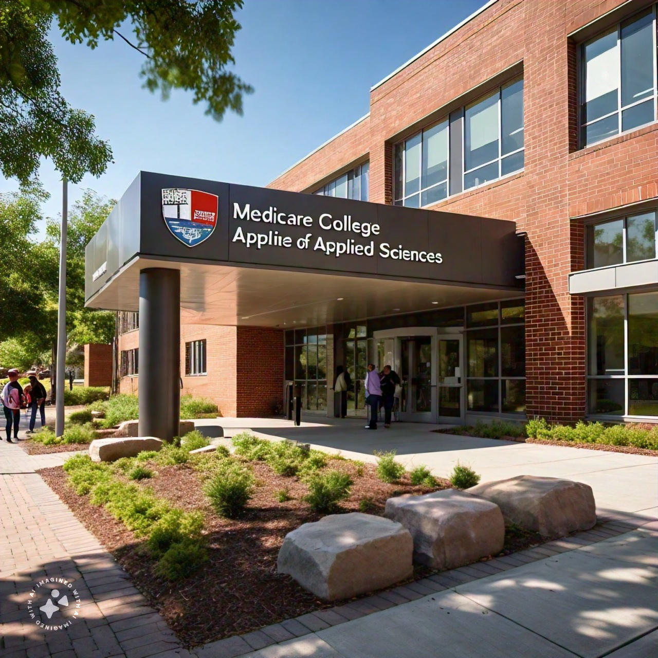 Medicare College entrance and administration block